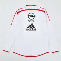 Camiseta de entrenamiento retro de Manga Larga del Milan 04/05