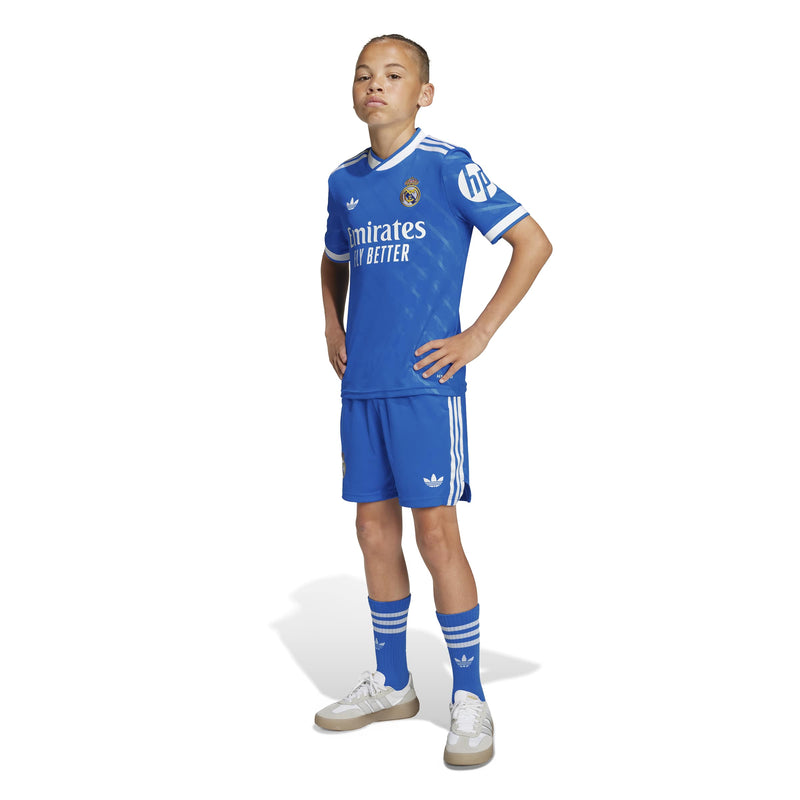 Conjunto para Niño/Niña Real Madrid TERCERA  25/26 - Con Medias