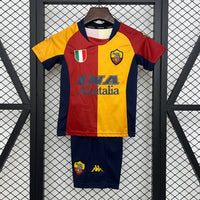 Camiseta y Pantalones Cortos para Niños Retro Roma Home 01/02