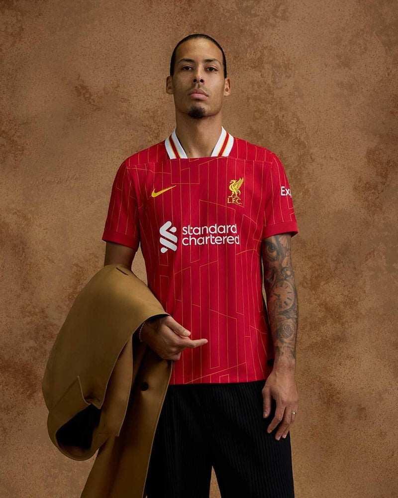 Camiseta Liverpool Home 24/25 Nike - Rojo - Hombre