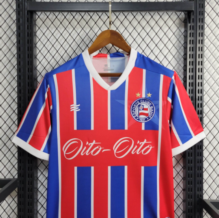 Camiseta Comemorativa 1988 Bahia 24/25 Rayada