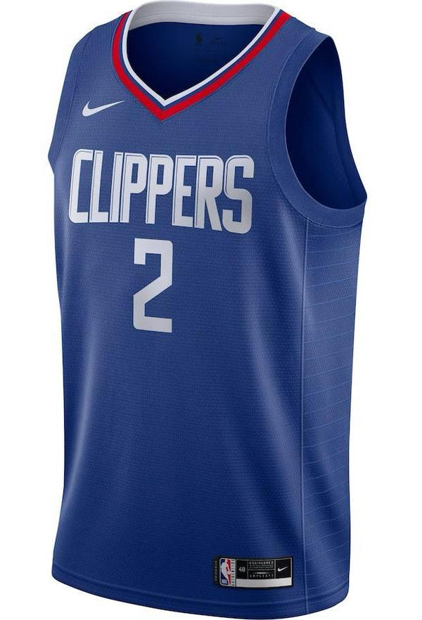 LA Clippers Kawhi Leonard Royal Jersey - Icon Edition