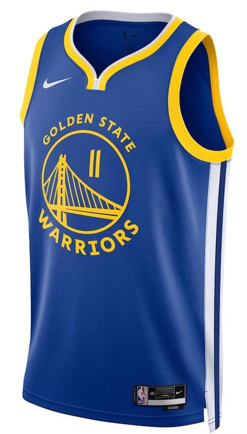 Golden State Warriors Klay Thompson Royal Jersey - Icon Edition