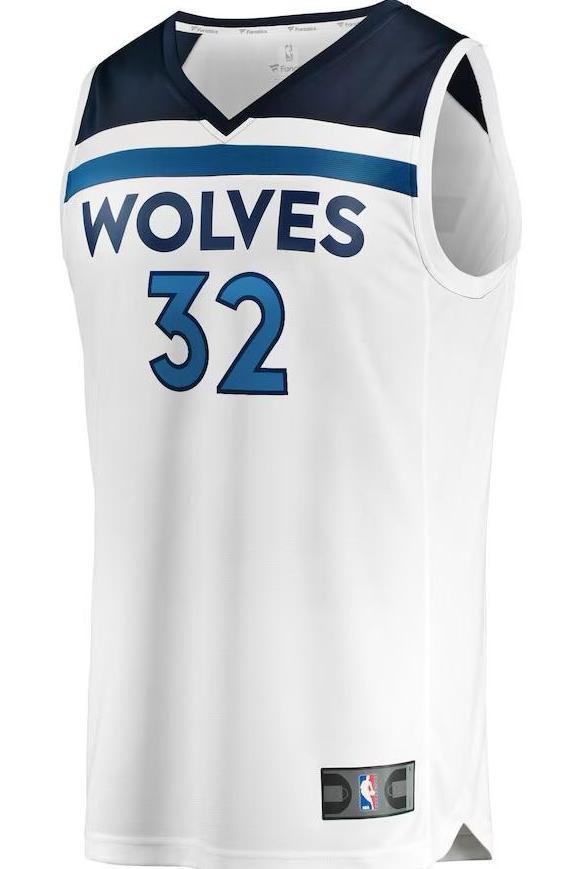 Minnesota Timberwolves Karl-Anthony Towns White Jersey - Association Edition