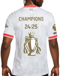Camiseta Liverpool Third - Edición especial - Campeones 24/25 y Trofeo de Oro