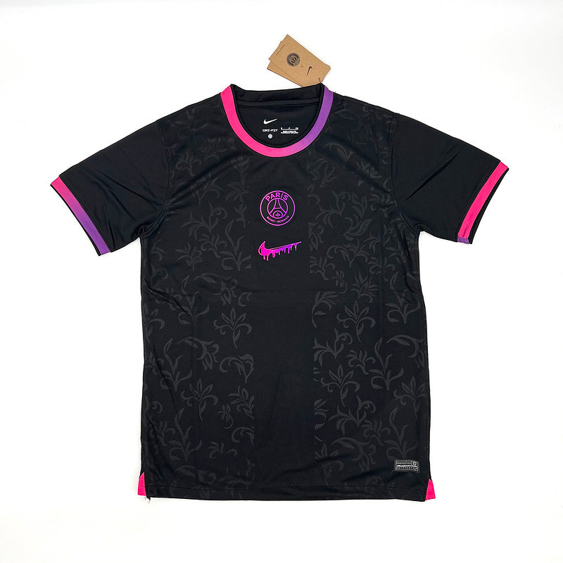 Camiseta PSG Edición Especial 24/25 Negro e Rosa