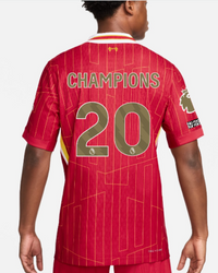 Camiseta Liverpool Home - Jugador - Edición especial - Champions 20