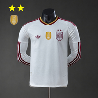 Camiseta España Away 26/27 - Manga Larga - Dos Estrellas y Parche de Campeón del Mundo