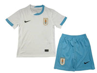 Camiseta y Pantalones Cortos Niños Uruguai Away 24/25