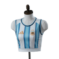 Camiseta Argentina Home 26/27 - Mujer Cropped