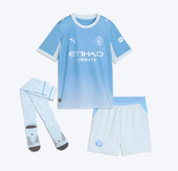 Conjunto para niño/niña Manchester City Home 26/27 - Con Medias