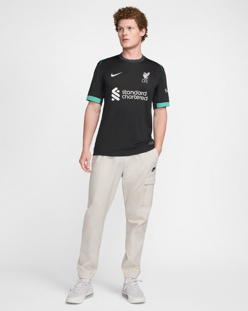 Camiseta Liverpool Away Jugador - Edición especial - Campeones 24/25 y Trofeo de Oro