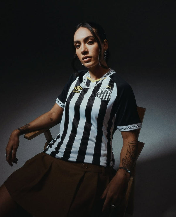Camiseta Femenina Santos Away 25/26 - Umbro