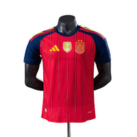 Camiseta España Home 26/27 - Jugador - Dos Estrellas y Parche de Campeón del Mundo