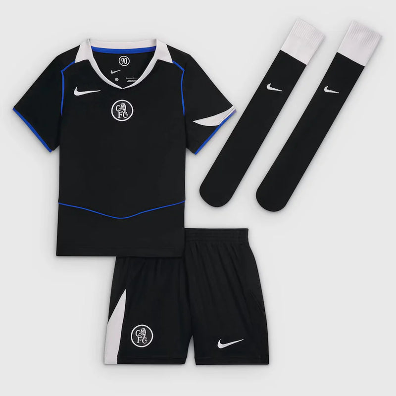 Conjunto para niño/niña Chelsea Third 25/26 - Con medias