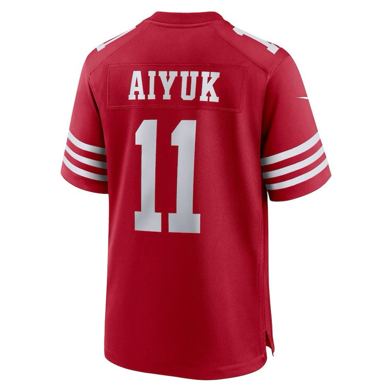 San Francisco 49ers Brandon Aiyuk – Scarlet Jersey