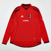 Camiseta de entrenamiento retro de Manga Larga del Milan 04/05