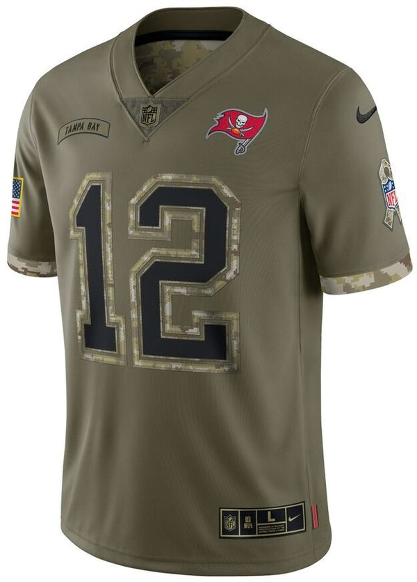 Tampa Bay Buccaneers Tom Brady – Salute to Service Jersey