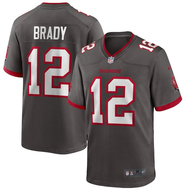 Tampa Bay Buccaneers Tom Brady - Dark Gray Jersey