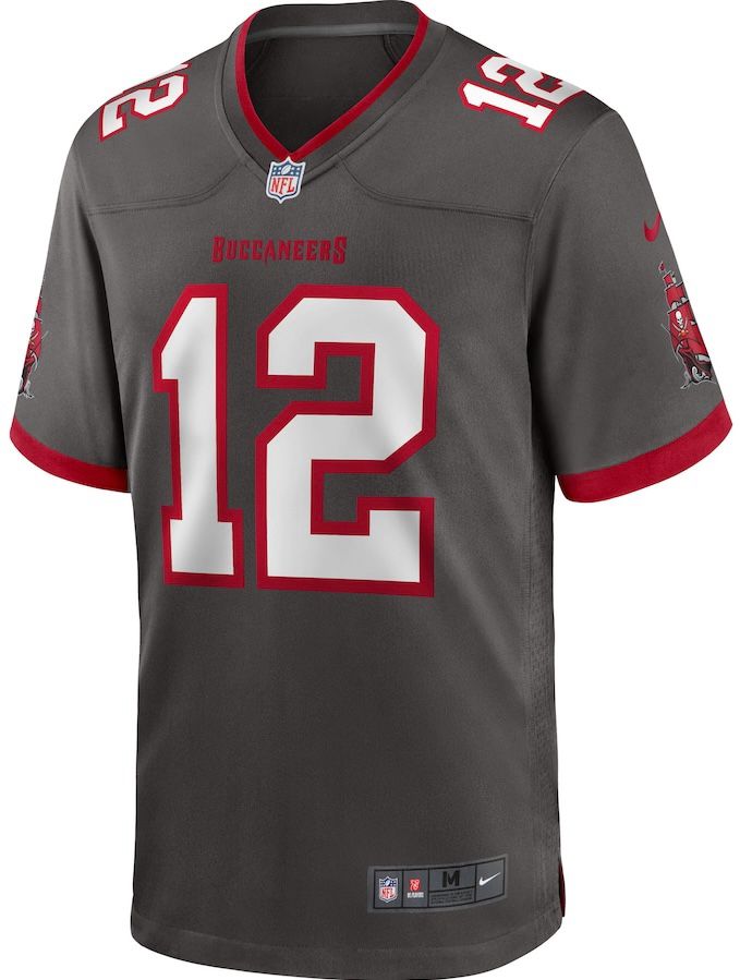 Tampa Bay Buccaneers Tom Brady - Dark Gray Jersey