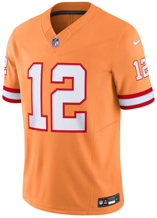 Tampa Bay Buccaneers Tom Brady - Orange Jersey