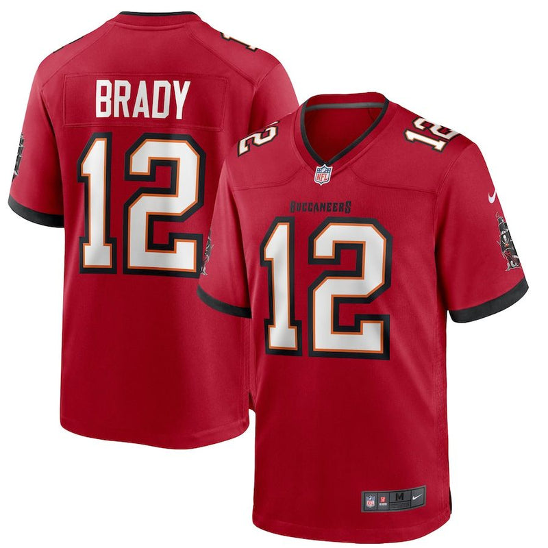 Tampa Bay Buccaneers Tom Brady - Red Jersey