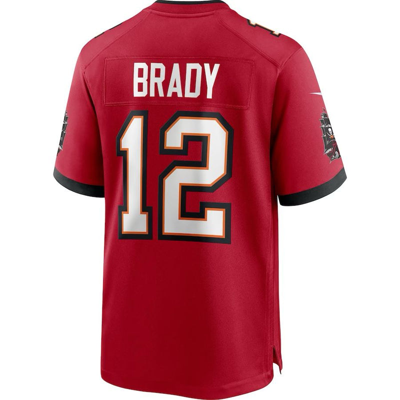 Tampa Bay Buccaneers Tom Brady - Red Jersey