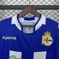Camiseta Retro Deportivo La Coruña Home 03/04