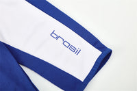 Camiseta de entrenamiento retro de Manga Larga del Brasil 2002