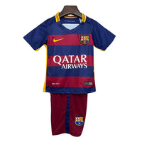 Camiseta y Pantalones Cortos para Niño FC Barcelona Retro
