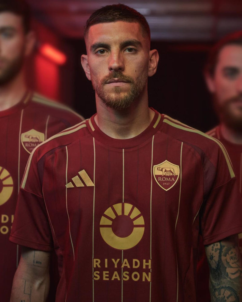 Camiseta primera equipación AS Roma 24/25, versión hincha, hombre