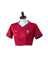 Camiseta Portugal Home 26/27 - Mujer Cropped