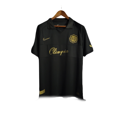 Camiseta Club Olimpia 120 Anos - 2022 - Preto