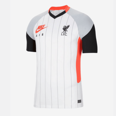 Camisa Liverpool IV Air Max 21/22 Nike - Branco - DA Sports Oficial