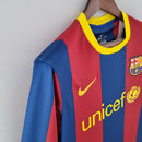 Camiseta Manga Larga Barcelona 10/11 - Grená
