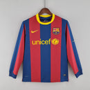 Camiseta Manga Larga Barcelona 10/11 - Grená