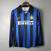 Camiseta Manga Larga Inter de Milão Home 1998