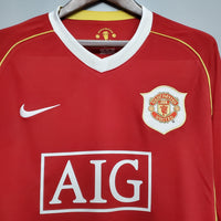 Camiseta Manga Larga Manchester United 06/07