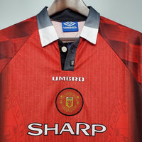 Camiseta Manga Larga Manchester United 1996