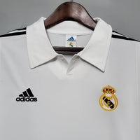 Camiseta Manga Larga Real Madrid 2002