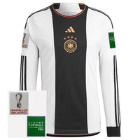 Camiseta Manga Larga Selección Alemania Home 2022