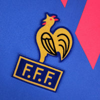 Camiseta Manga Larga Selección France 88/90 - Azul