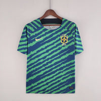 Camiseta Selección Brasil 2022 - Vert et Azul - Édition Spéciale