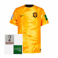 Camiseta Selección Países Bajos III 2022 [Com Patch] - Amarilla
