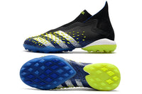 Zapatillas Société Predator Freak + FG Black/Blue - Cano Alto