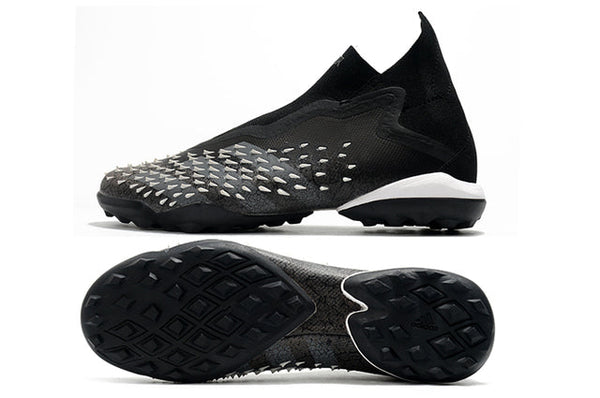 Zapatillas Société Predator Freak + FG Black/White - Cano Alto