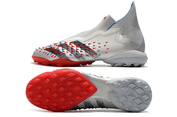 Zapatillas Société Predator Freak + FG Gray - Cano Alto
