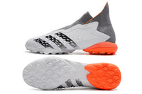 Zapatillas Société Predator Freak + FG Gray/White/Orange - Cano Alto