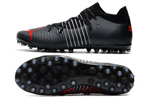 Zapatillas Société Future Z FG Black/Red - Low
