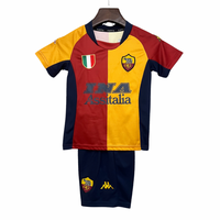 Camiseta y Pantalones Cortos para Niños Retro Roma Home 01/02